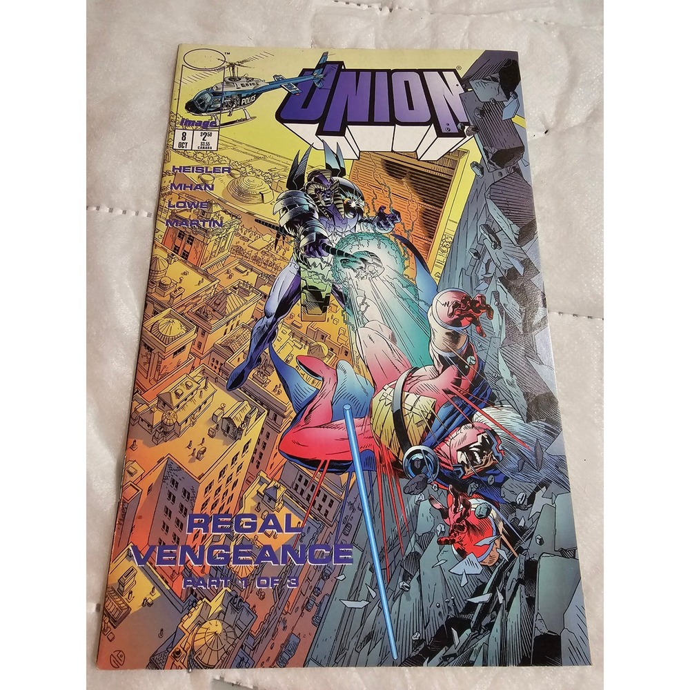 Union Comic Book #8 Image Comics Regal Vengeance‎ Halloween Michael Myers